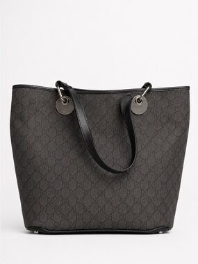 Gucci Canvas Eclipse Medium  Tote Y2K